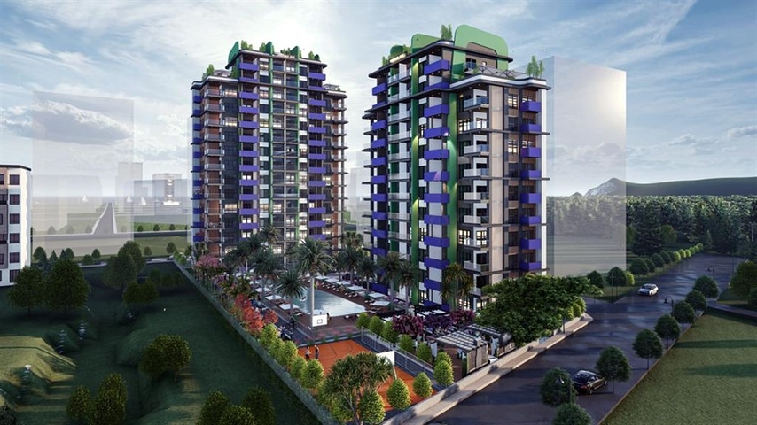 A new project in the central area of Mersin