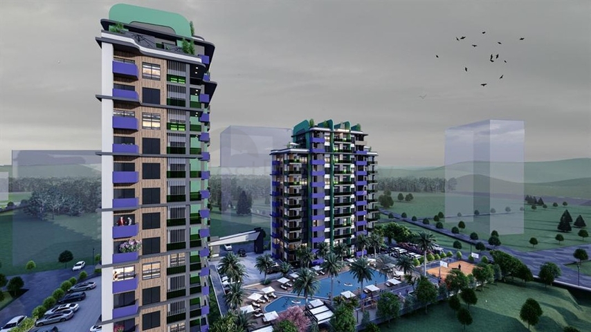 A new project in the central area of Mersin