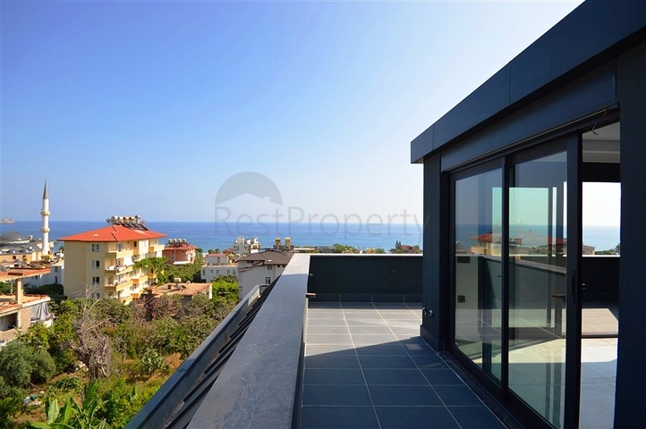 3+1 penthouse in a new residential complex on Cleopatra