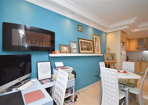 Cozy 2+1 apartment with its own garden plot