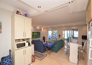 Cozy 2+1 apartment with its own garden plot