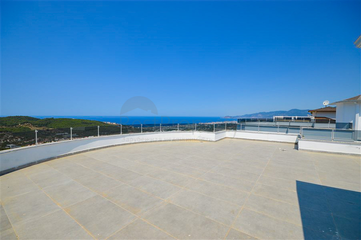 3+1 view villa in Kargicak 