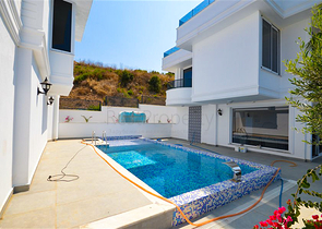 3+1 view villa in Kargicak 