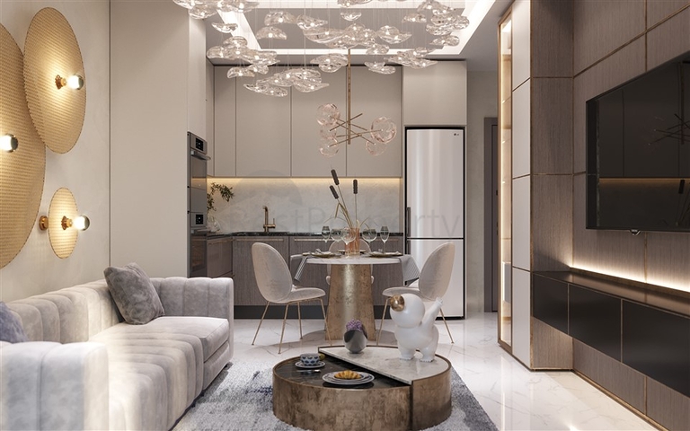 A complex under construction in the Cleopatra area