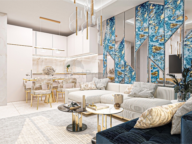 Two-room apartments in a complex with hotel infrastructure