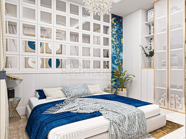 Two-room apartments in a complex with hotel infrastructure