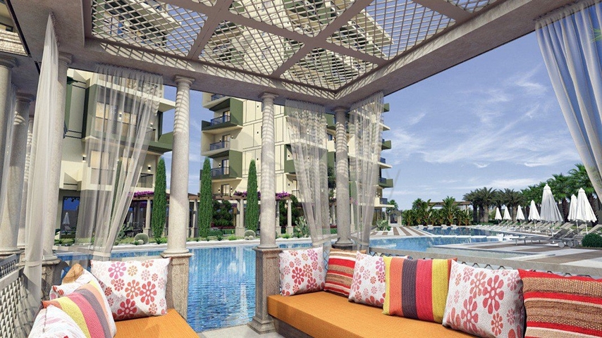 Two-room apartments in a complex with hotel infrastructure