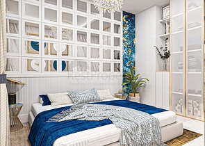 Two-room apartments in a complex with hotel infrastructure