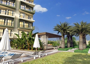 Two-room apartments in a complex with hotel infrastructure