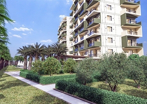 Two-room apartments in a complex with hotel infrastructure