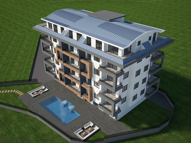 Apartment 1+1 at the final stage