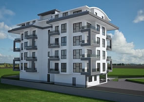 Apartment 1+1 at the final stage