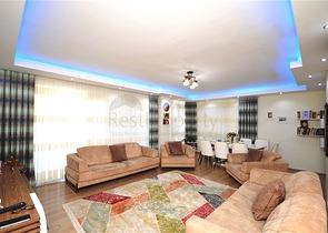 Two-bedroom spacious apartment with a separate kitchen in the Oba area