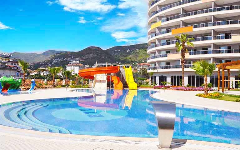 2+1 apartment in the central area of Alanya – Cikcilli