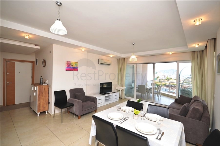 2+1 apartment in the central area of Alanya – Cikcilli