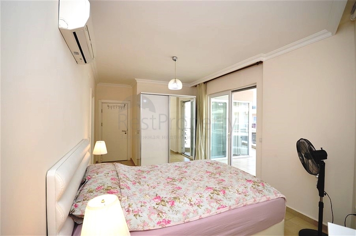 2+1 apartment in the central area of Alanya – Cikcilli