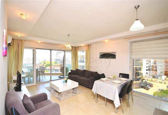 2+1 apartment in the central area of Alanya – Cikcilli