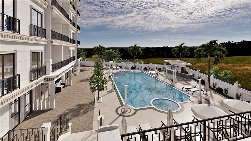 1+1 apartments in a project at the final stage of construction in Avsallar district