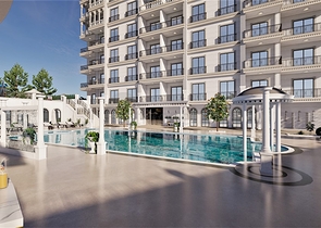 1+1 apartments in a project at the final stage of construction in Avsallar district