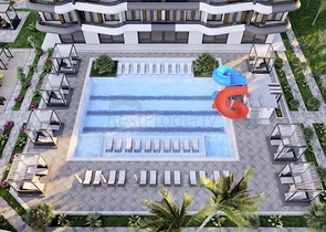 2+1 apartment in a new complex with hotel infrastructure