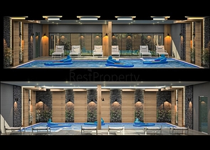 2+1 apartment in a new complex with hotel infrastructure