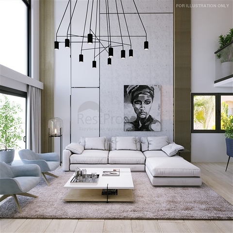 A new project under construction in Northern Cyprus in the area of Esentepe