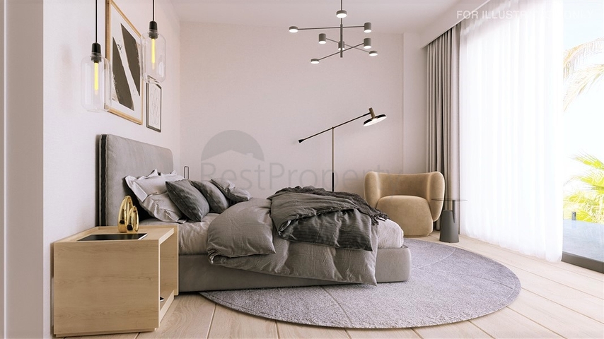 A new project under construction in Northern Cyprus in the area of Esentepe