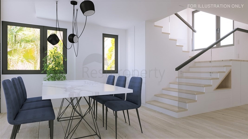 A new project under construction in Northern Cyprus in the area of Esentepe