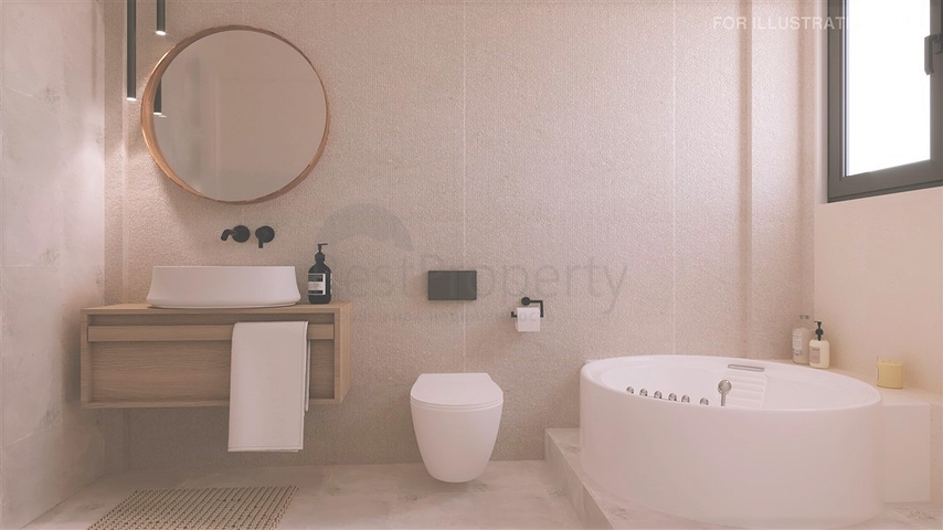 A new project under construction in Northern Cyprus in the area of Esentepe