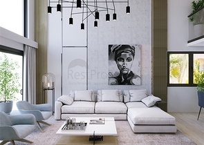 A new project under construction in Northern Cyprus in the area of Esentepe