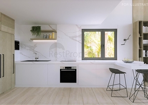 A new project under construction in Northern Cyprus in the area of Esentepe