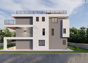 A new project under construction in Northern Cyprus in the area of Esentepe