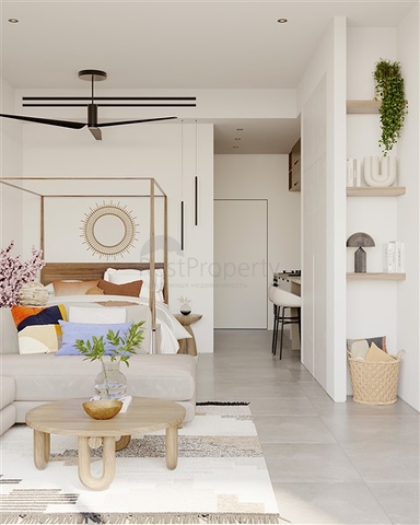 New residential complex with hotel infrastructure in the Esentepe area