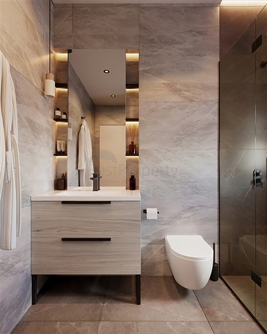 New residential complex with hotel infrastructure in the Esentepe area