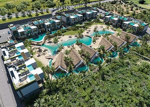 New residential complex with hotel infrastructure in the Esentepe area