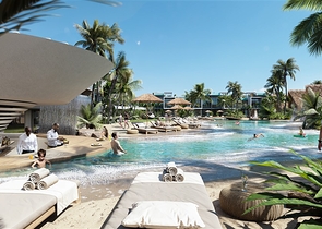 New residential complex with hotel infrastructure in the Esentepe area