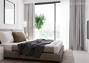 A beautiful and cozy complex for investment and self-living 