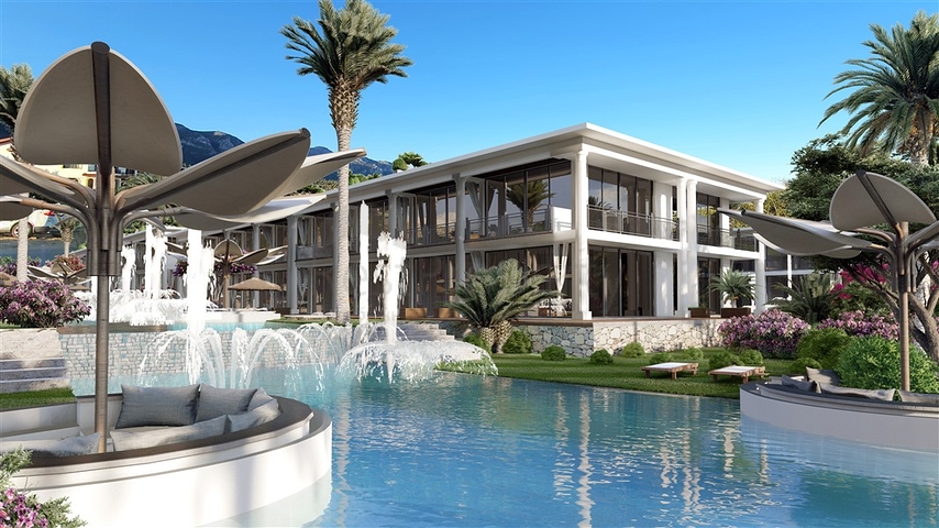 A paradise in Cyprus, embodied in a modern complex