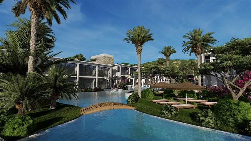 A paradise in Cyprus, embodied in a modern complex