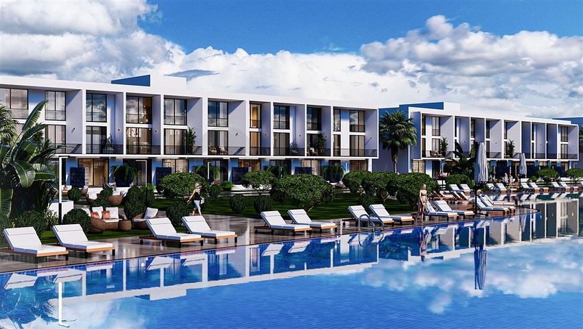 New project 400m from the sea in the Iskele area