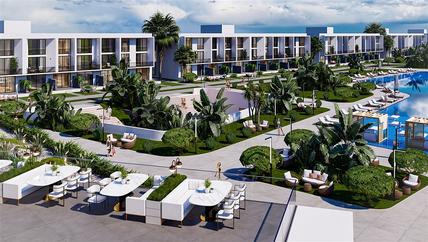 New project 400m from the sea in the Iskele area