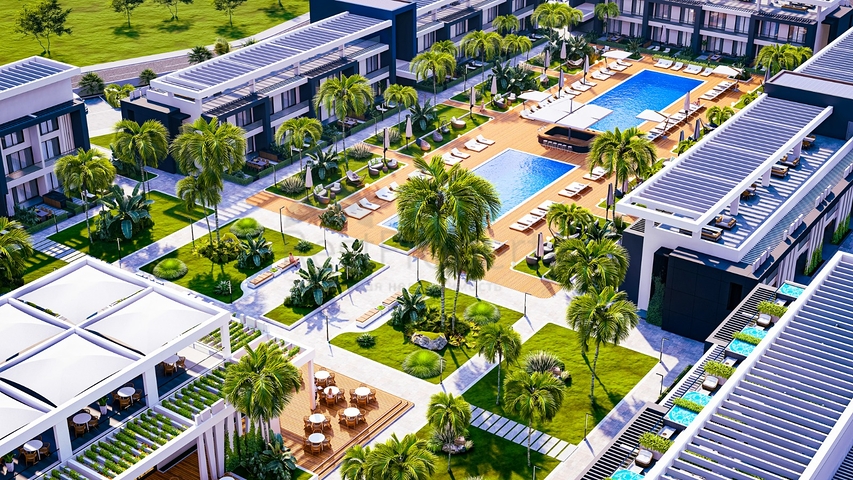 Apartments by the sea in the Iskele area