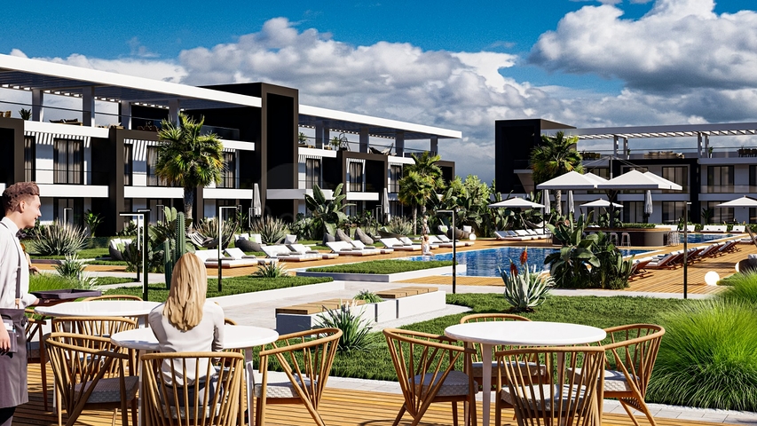 Apartments by the sea in the Iskele area