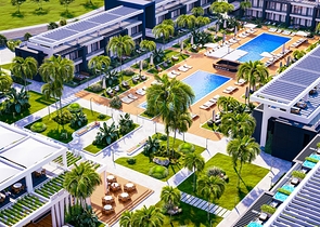 Apartments by the sea in the Iskele area