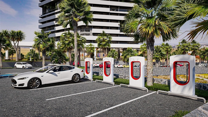 A luxury project in the popular Iskele district