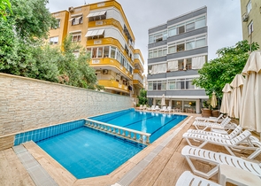 1+1 apartment in the center of Alanya 