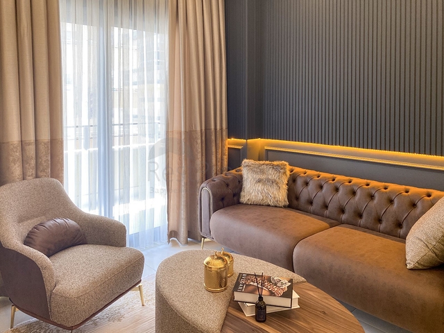 3+1 linear apartment in the popular area of Mahmutlar