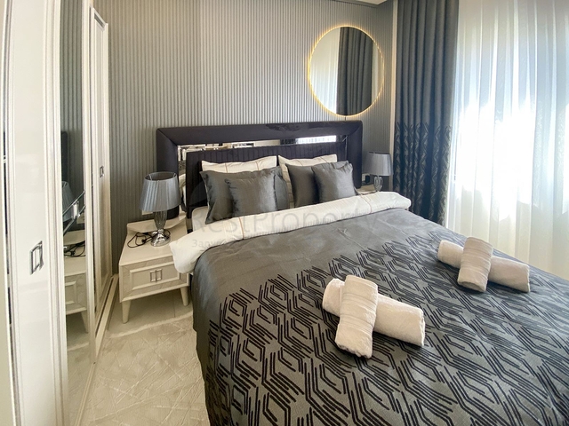 3+1 linear apartment in the popular area of Mahmutlar