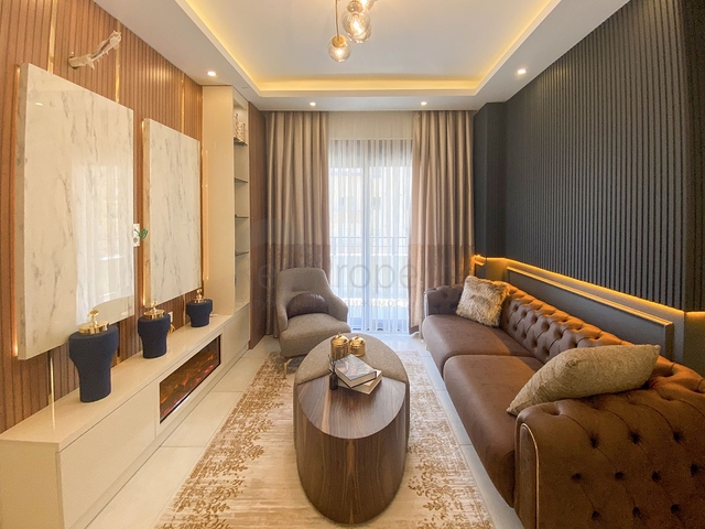 3+1 linear apartment in the popular area of Mahmutlar