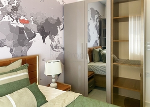 3+1 linear apartment in the popular area of Mahmutlar